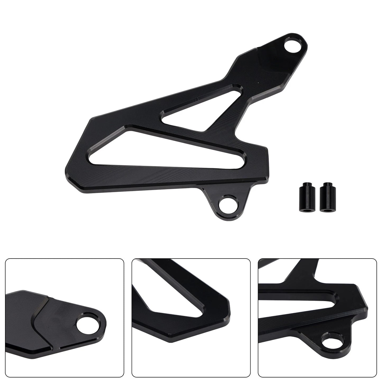 Front Sprocket Guard for Suzuki DR-Z400SM (2000–2024) DRZ400/S/E Black