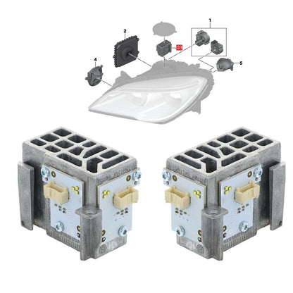 2X White Angel Eye DRL LED Modules for BMW 6 Series (2016–2019)