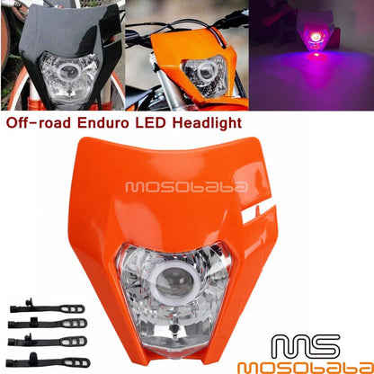 LED Headlight DRL Daylight Running Light for KTM 300 350 450 Six Days (2017-2023)