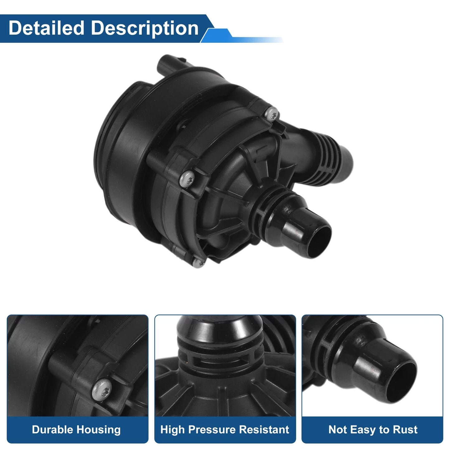 Auxiliary Cooling Water Pump for BMW 1 Series (2011–2019) No. 11518679885