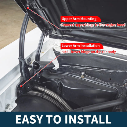 Hood Hinges for Honda CR-V 2017-2022 Front Bonnet Bracket 2 x Hinges