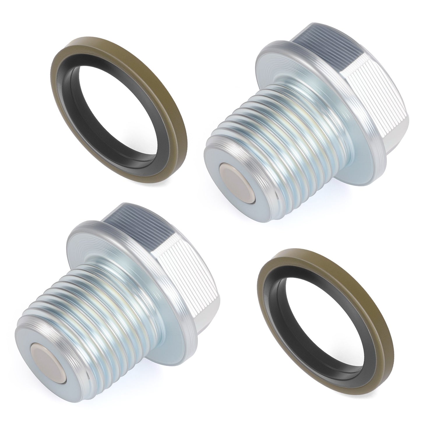 2X Oil Drain Plug and Gasket for Suzuki GSX-R600 GSX-R750 GS1000 GS1100 SV1000