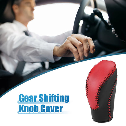 Gear Shift Lever Cover Trim for Subaru Crosstrek (2018–2023) Black Red