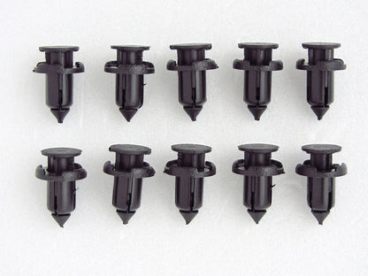 10 x Isuzu D-Max Holden Rodeo Vauxhall Brava Front Bumper Clips (2002-2012)