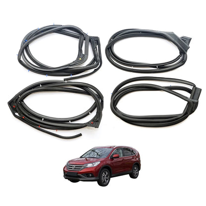 Set of 4 Weatherstrip for Honda CR-V (2012–2016)