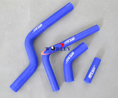 Silicone Radiator Hose for Kawasaki KX250F/KXF250 (2004-2005) - Red