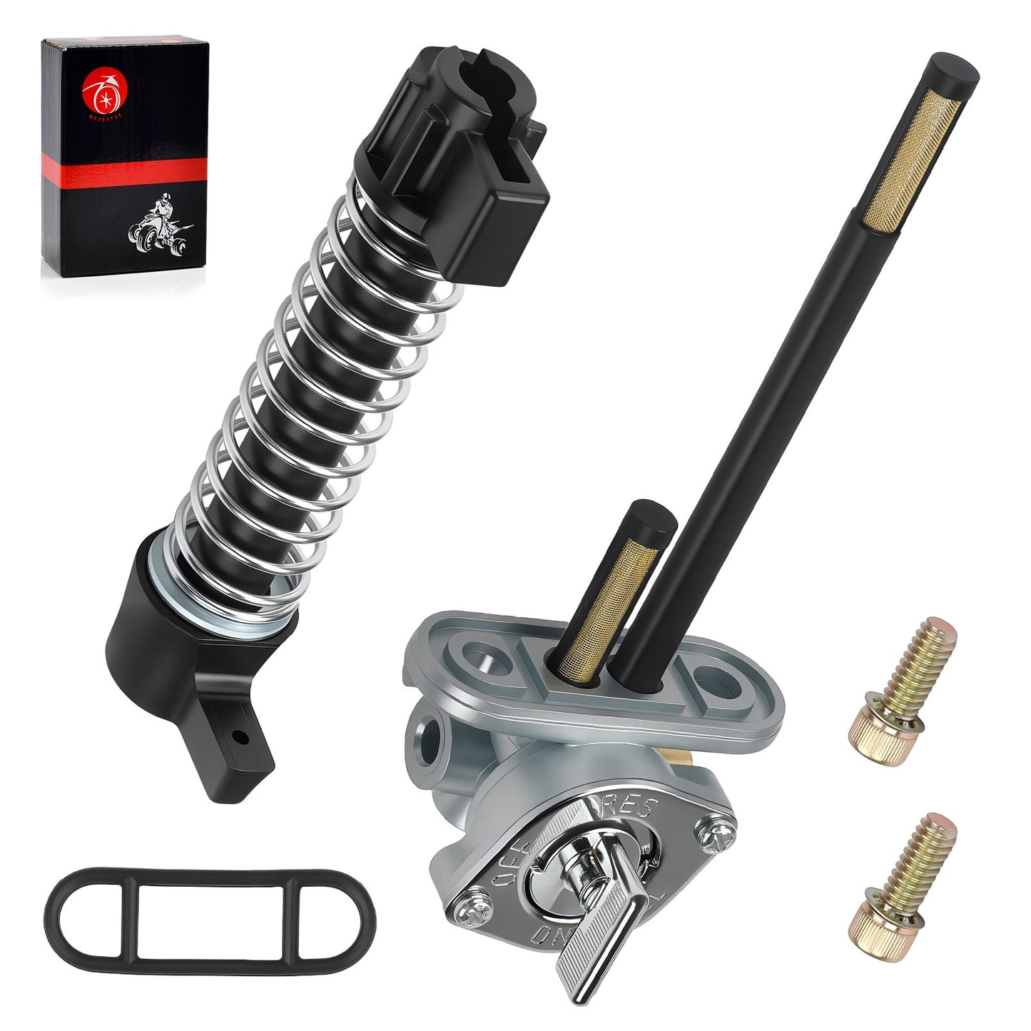 Aluminum Fuel Valve Petcock for Polaris Trail Boss 250 300 350L (1990–2005)