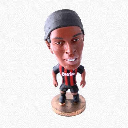Soccer Player Figurine for AC Milan (Ronaldinho)