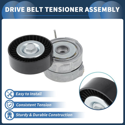 Belt Tensioner for Audi A6 Allroad (2008–2011) No. 95810236131 Metal Plastic