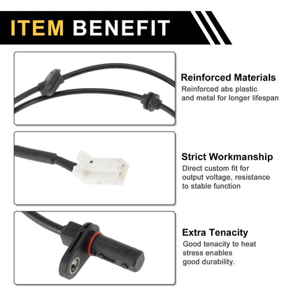 ABS Wheel Speed Sensor No. 95680A4300 for Kia Carens (2013–2015) Rear Left