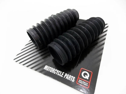 Front Fork Gaiters Rubber Boots Set for Honda CT70 Dax (1969-1994)