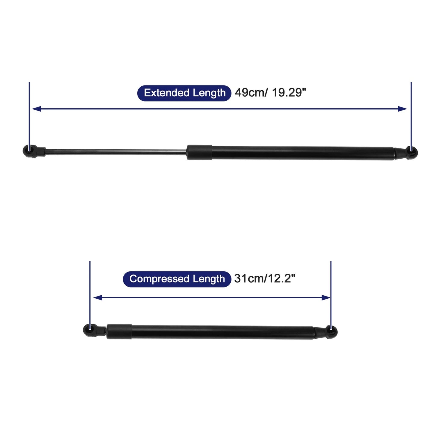 Tailgate Lift Support Struts Gas Spring No. 8P3827552D for Audi A3 (2013–2019)