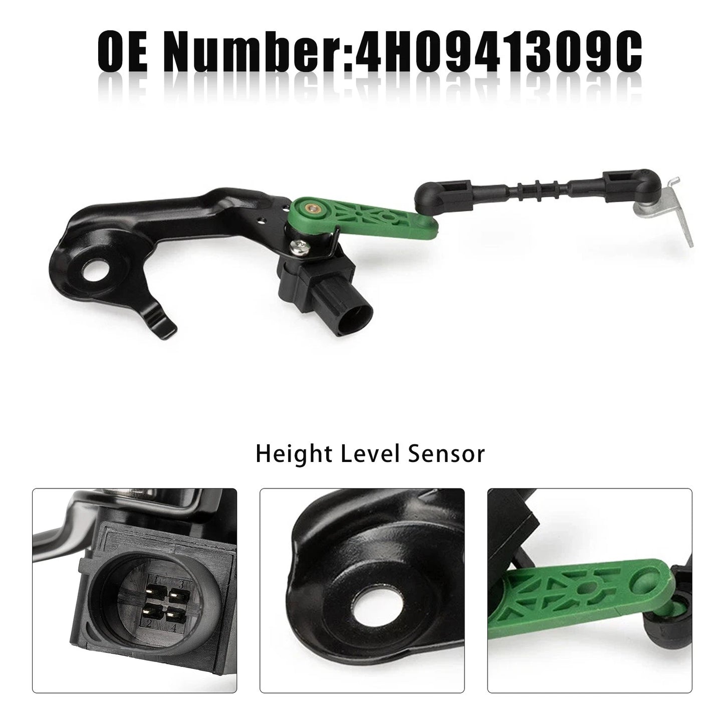 Rear Left Light Level Sensor 8R0941309C for Audi A6 A7 Q5 (2011–2018)