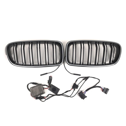 Front Kidney Grille with Light Strip for BMW 3 Series F30 F31 (2012-2018)