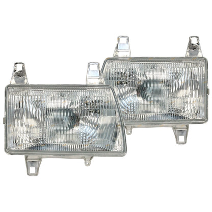Headlights Pair for Mazda Bravo UF, B2500/B2600, Ford Courier PD (1996–1999)
