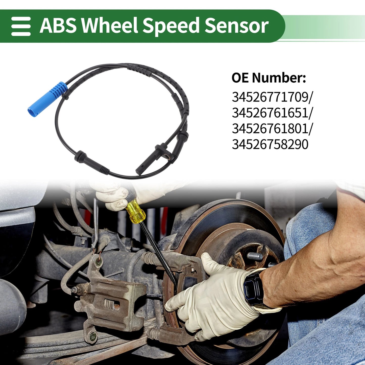 ABS Wheel Speed Sensor No. 34526771709 for BMW 745i (2003–2005)