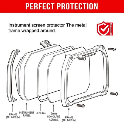 Motorcycle Meter Frame Cover for BMW R1200GS R1250GS F850GS (2013–2023)
