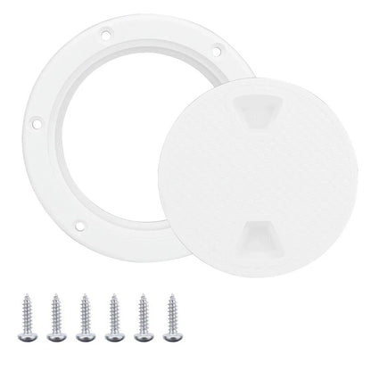 4" Round Non-Slip Inspection Hatch for Marine Boat Yacht