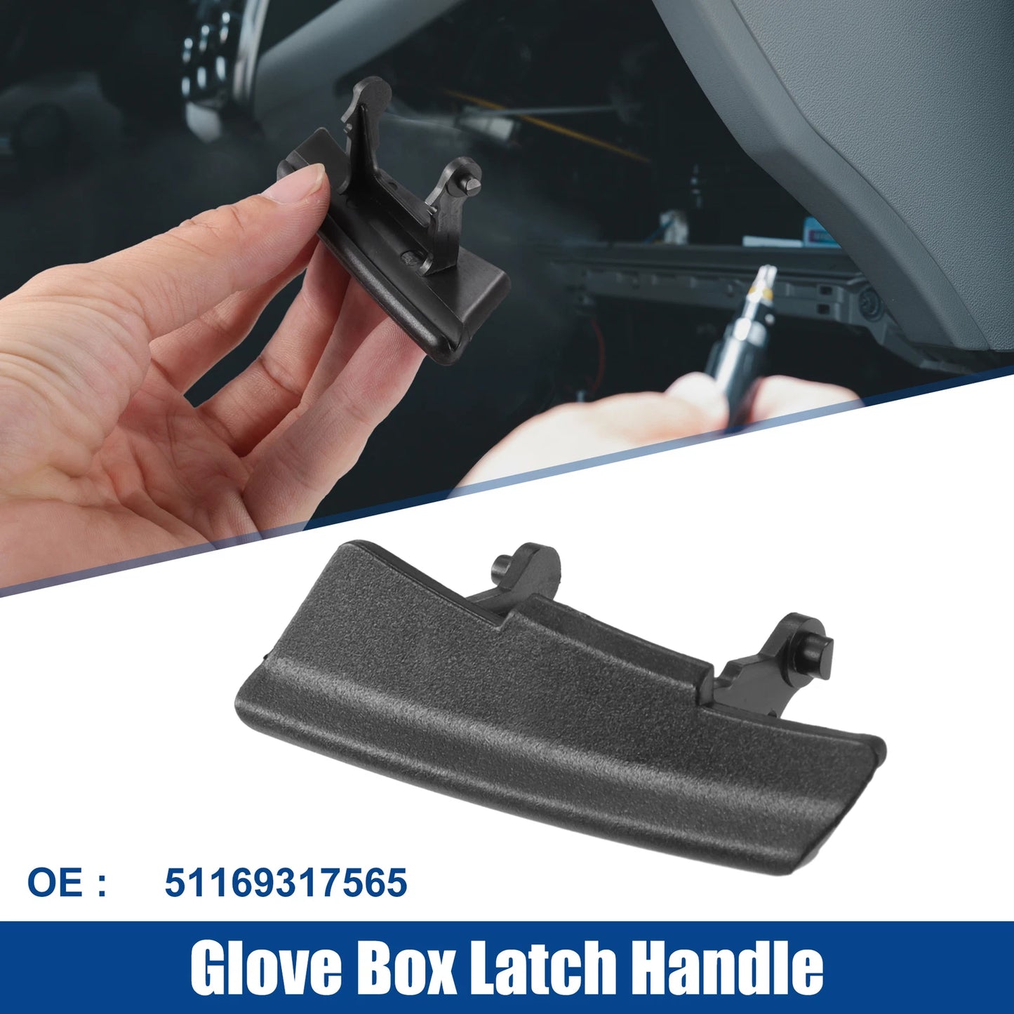 Glove Box Latch Handle for BMW X1 F48 (2016–2022) No. 51169317565