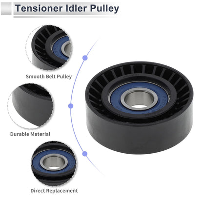 Drive Belt Idler Pulley for Mercedes-Benz A-Class (1997–2001) No.A6402020419