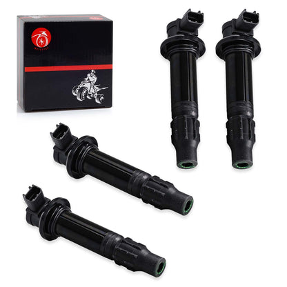 Set of 4 Ignition Coils for Yamaha YZF-R1 (2007–2008)