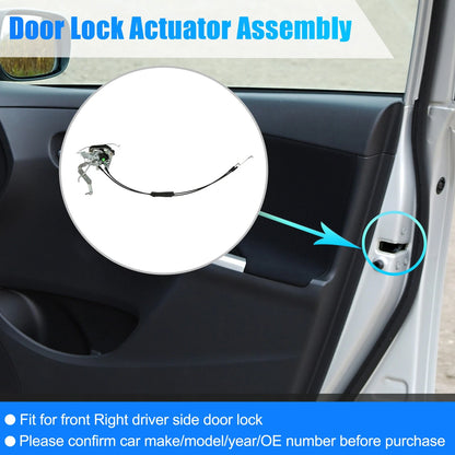 Front Right Door Lock Actuator for Toyota Sequoia (2001–2007) No. 69303-0C011