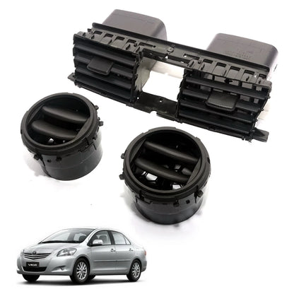 Set of 3 Air Vents for Toyota Yaris Vios (2007–2012)