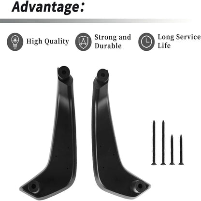 Car Interior Door Handle Manual Window Panel Left + Right for Ford Fiesta (2011-2020)