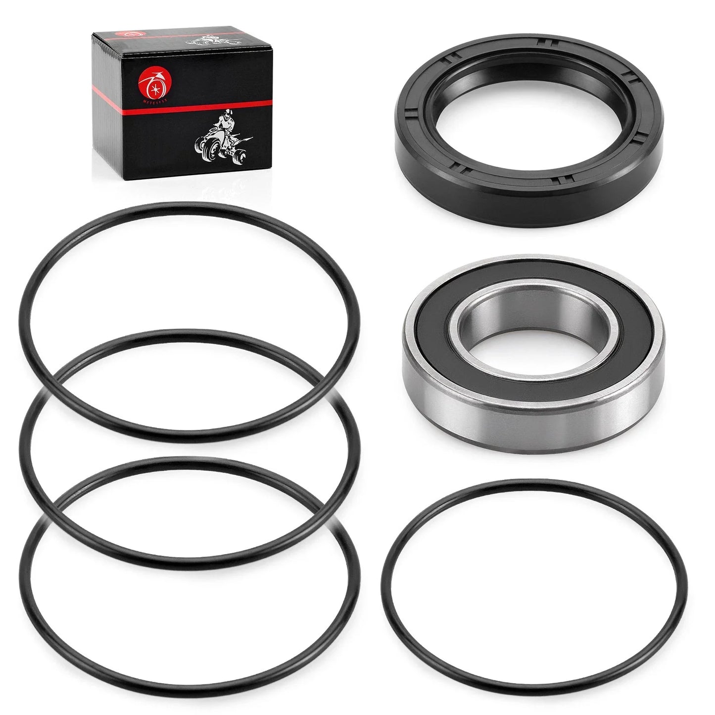 Rear Left Axle Wheel Bearing & Seal for Honda Foreman (2003–2013)