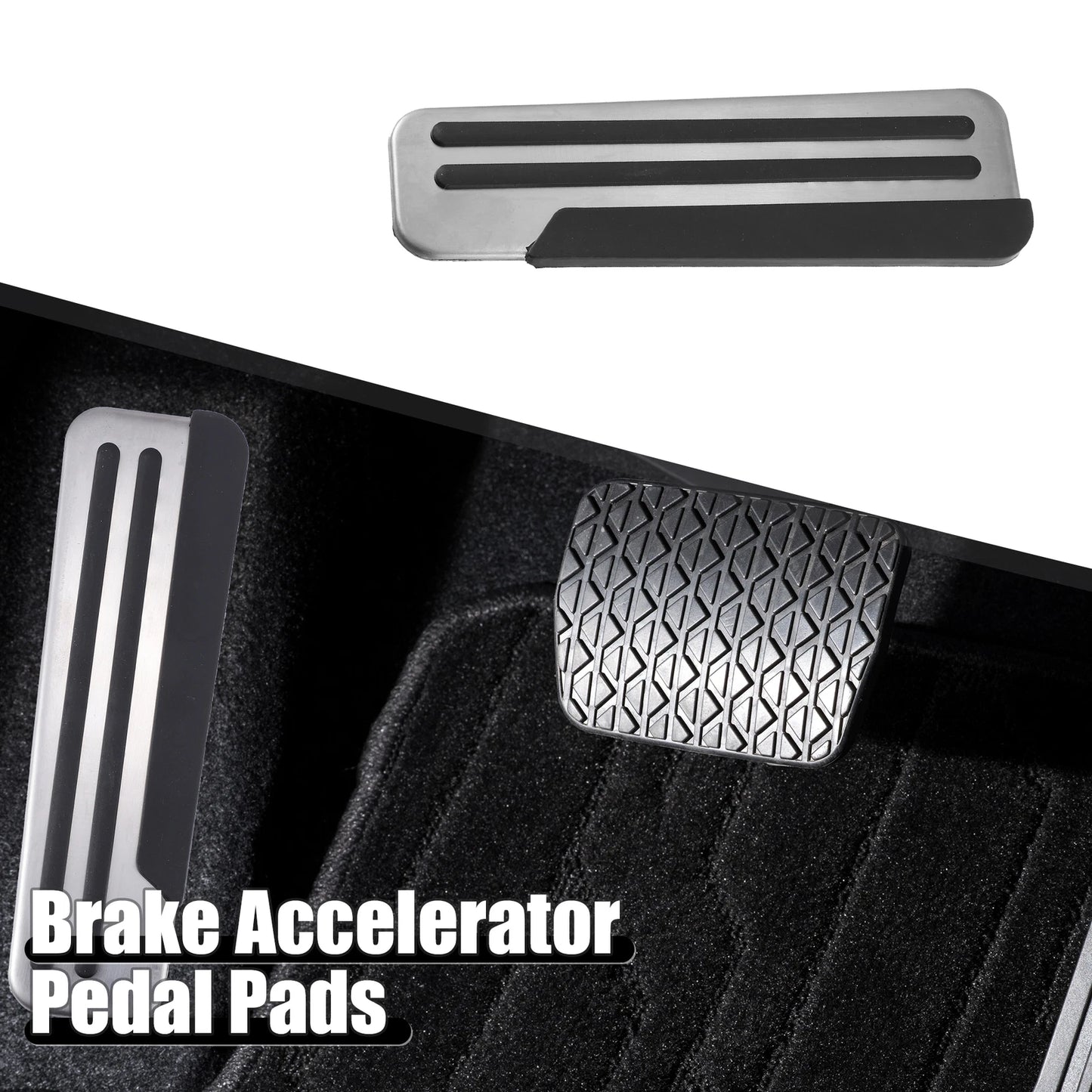 Foot Pedal Cover Non-Slip Metal for Nissan Infiniti