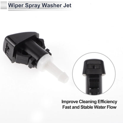 Windshield Washer Nozzle with 5" Hose Connector for Dodge