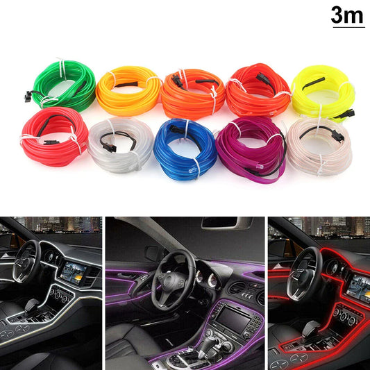 3 Meter LED Strip Lights for Car Interior Atmosphere Decoration USB