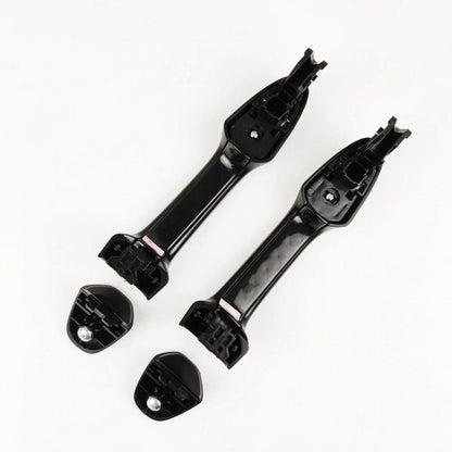Outer Door Handle Black Gloss Rear L+R Fits Toyota Hilux Revo SR5 2015-19 D06