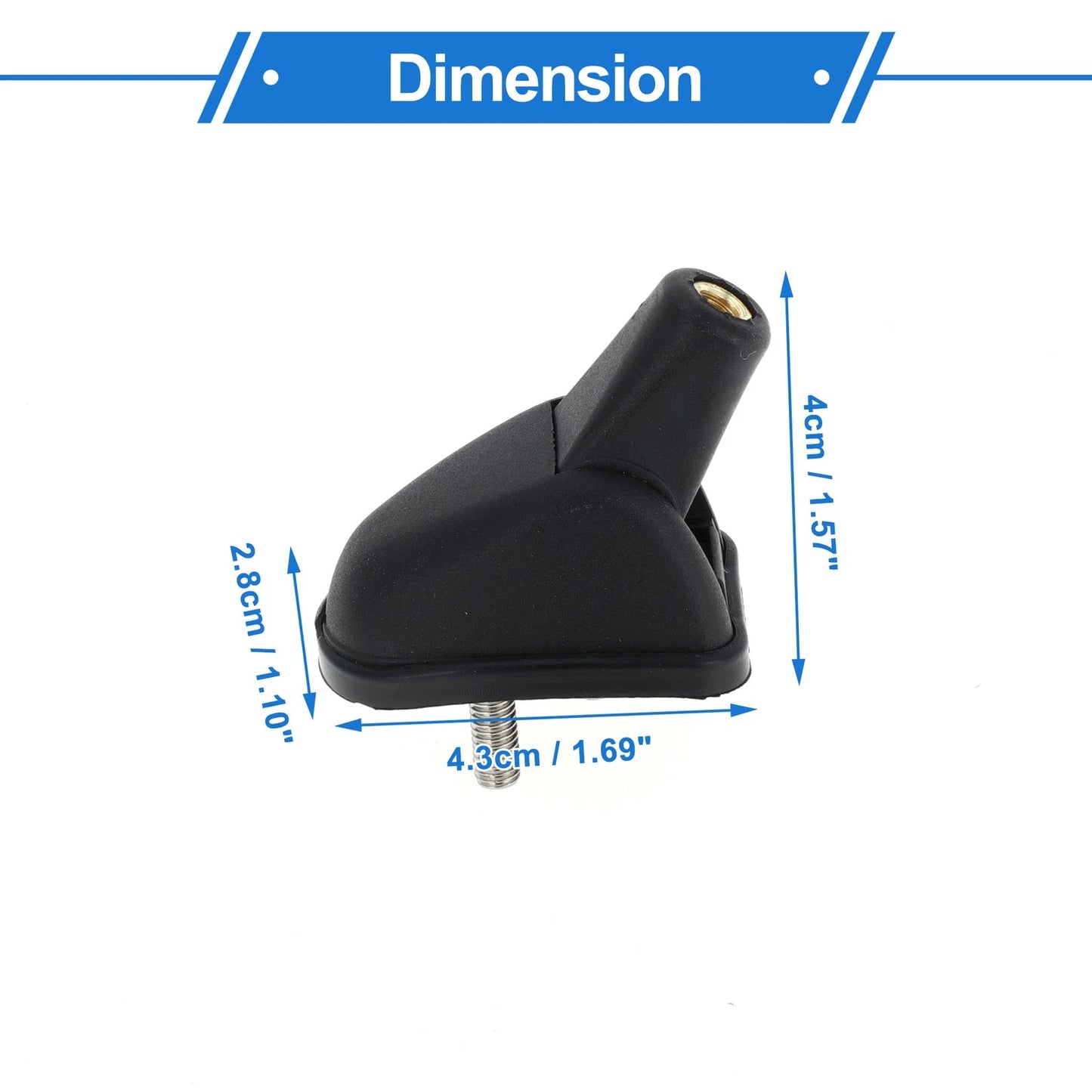 Antenna Base for Nissan Micra (2001–2010) - Black