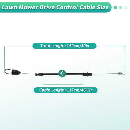 Drive Control Cable for Troy-Bilt Lawn Mower (No. 946-04440, 746-04440, 12AI832Q724)