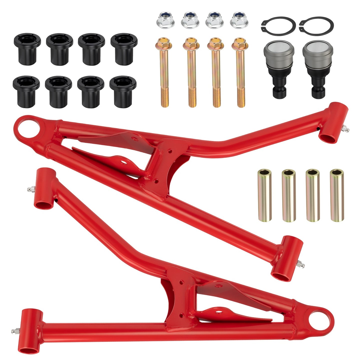 Set of 2 Front Upper A-Arms & Ball Joints for Polaris Sportsman 550 (2011–2014)
