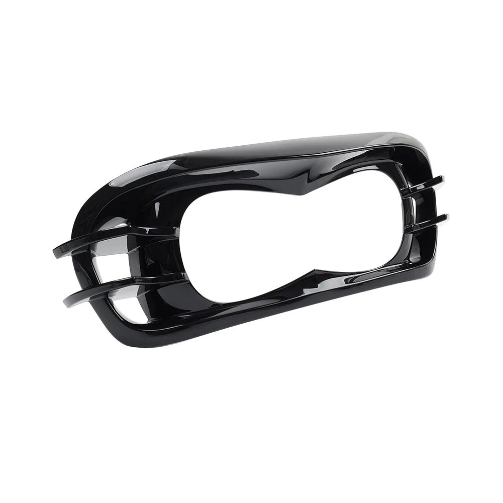 Unpainted Black Headlight Bezel for Harley Road Glide FLTRX FLTRU (2015–2023)