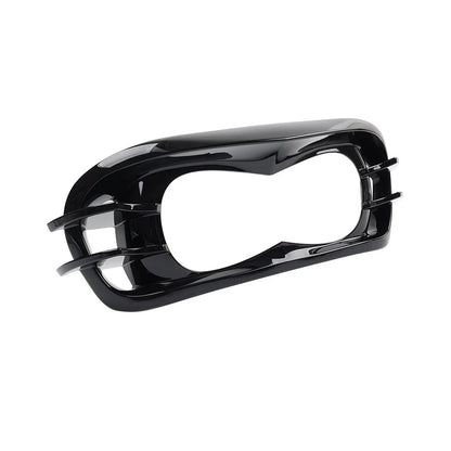 Unpainted Black Headlight Bezel for Harley Road Glide FLTRX FLTRU (2015–2023)