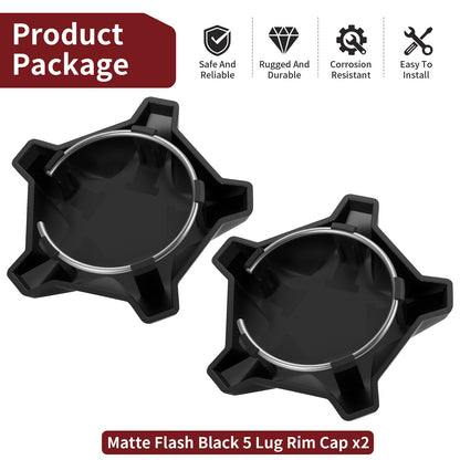 Matte Flash Rim Cap for Polaris RZR Pro R 4 Dynamix Ultimate (2019–2023)
