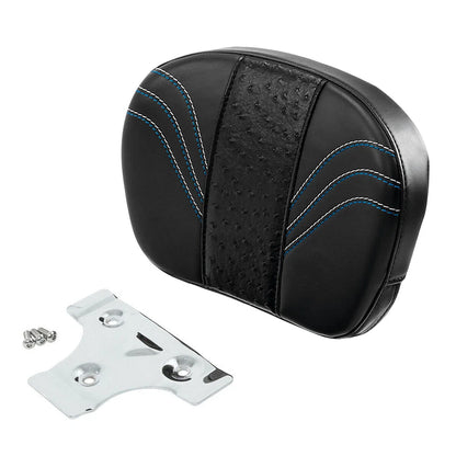 Black Passenger Backrest for Harley Touring Road Glide Street Glide (2014-2023)