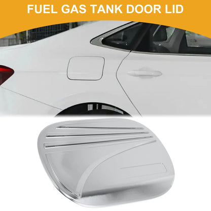 Fuel Tank Door Cap for Hyundai Tucson 2019-2020 Chrome Silver Tone
