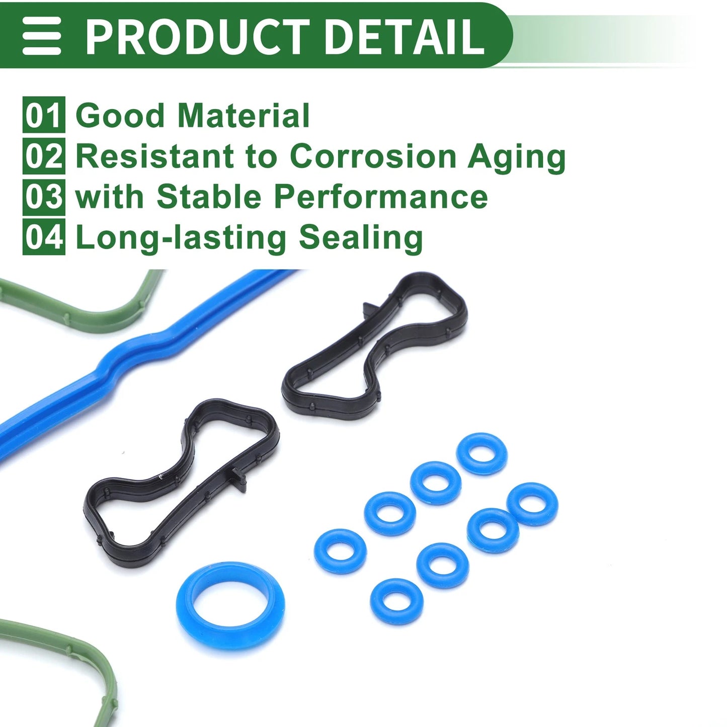 Engine Valve Cover Gasket Kit for Cadillac Escalade ESV 6.0L (2004–2006)