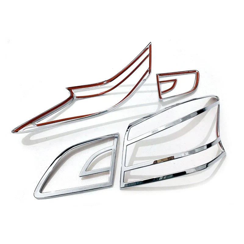 ABS Chrome Tail Light Frame Cover for Nissan Sentra (2013-2018)