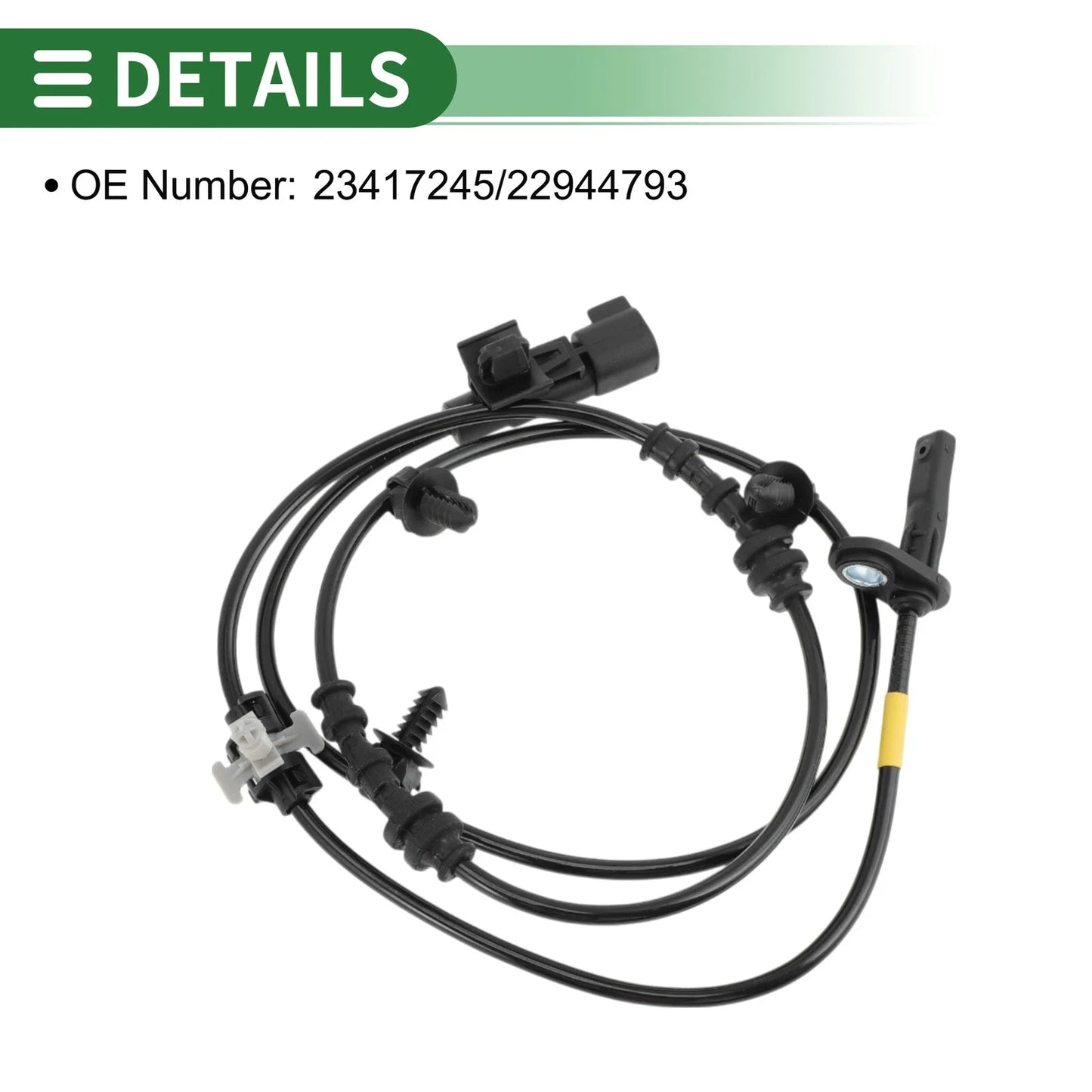 ABS Wheel Speed Sensor for Chevrolet Malibu (2016-2017) - 1 x Sensor
