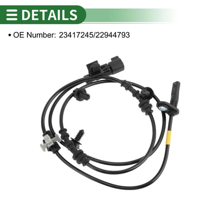 ABS Wheel Speed Sensor for Chevrolet Malibu (2016-2017) - 1 x Sensor
