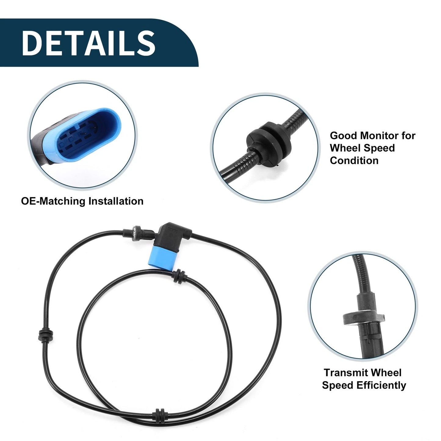 ABS Wheel Speed Sensor No.2469059402 for Mercedes-Benz CLA250 (2014–2019)