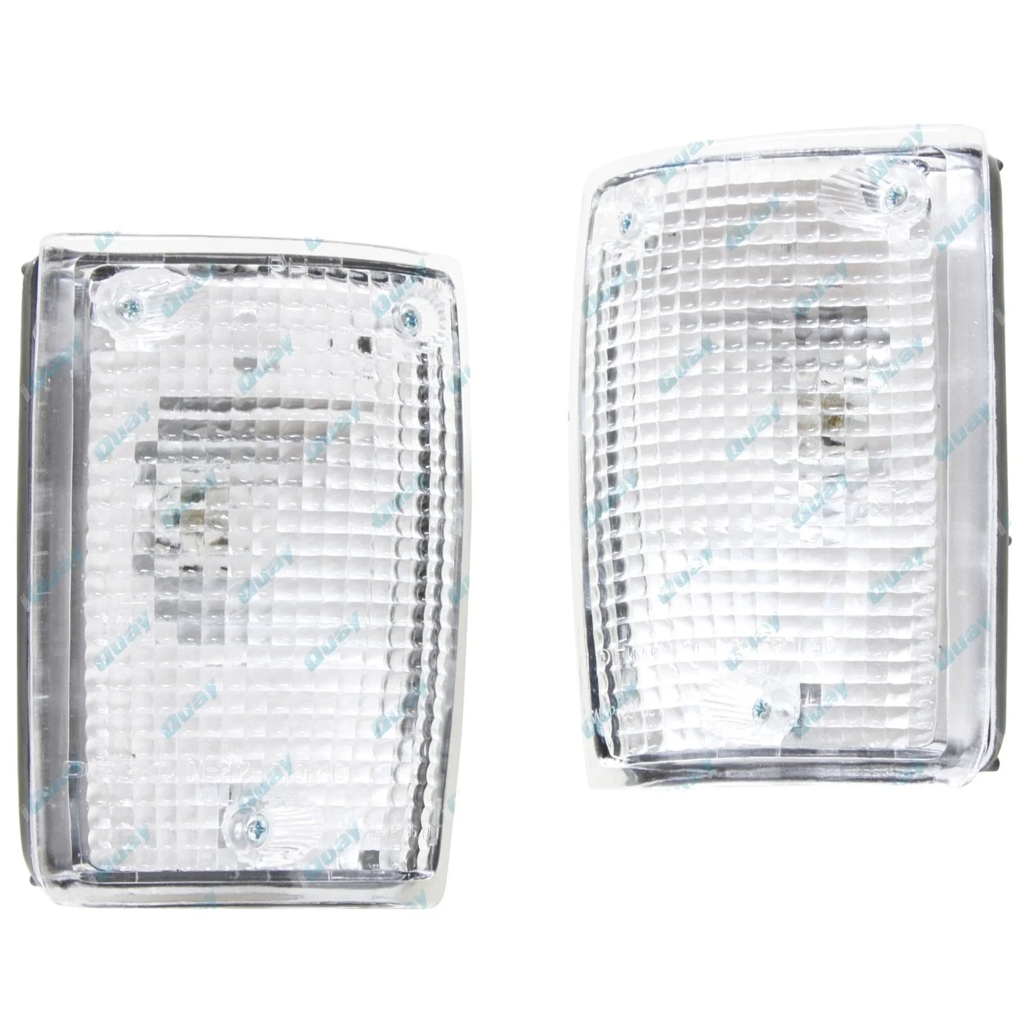 LH+RH Corner Park Lights Pair for Toyota 60 Series Landcruiser 1987-1990 L+R Set