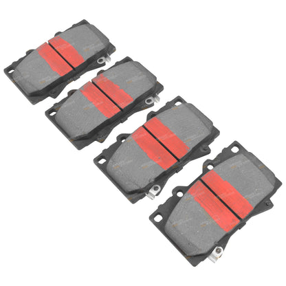 Set of 4 Front Disc Brake Pads for Lexus LX470 LX450 (1998–2007)