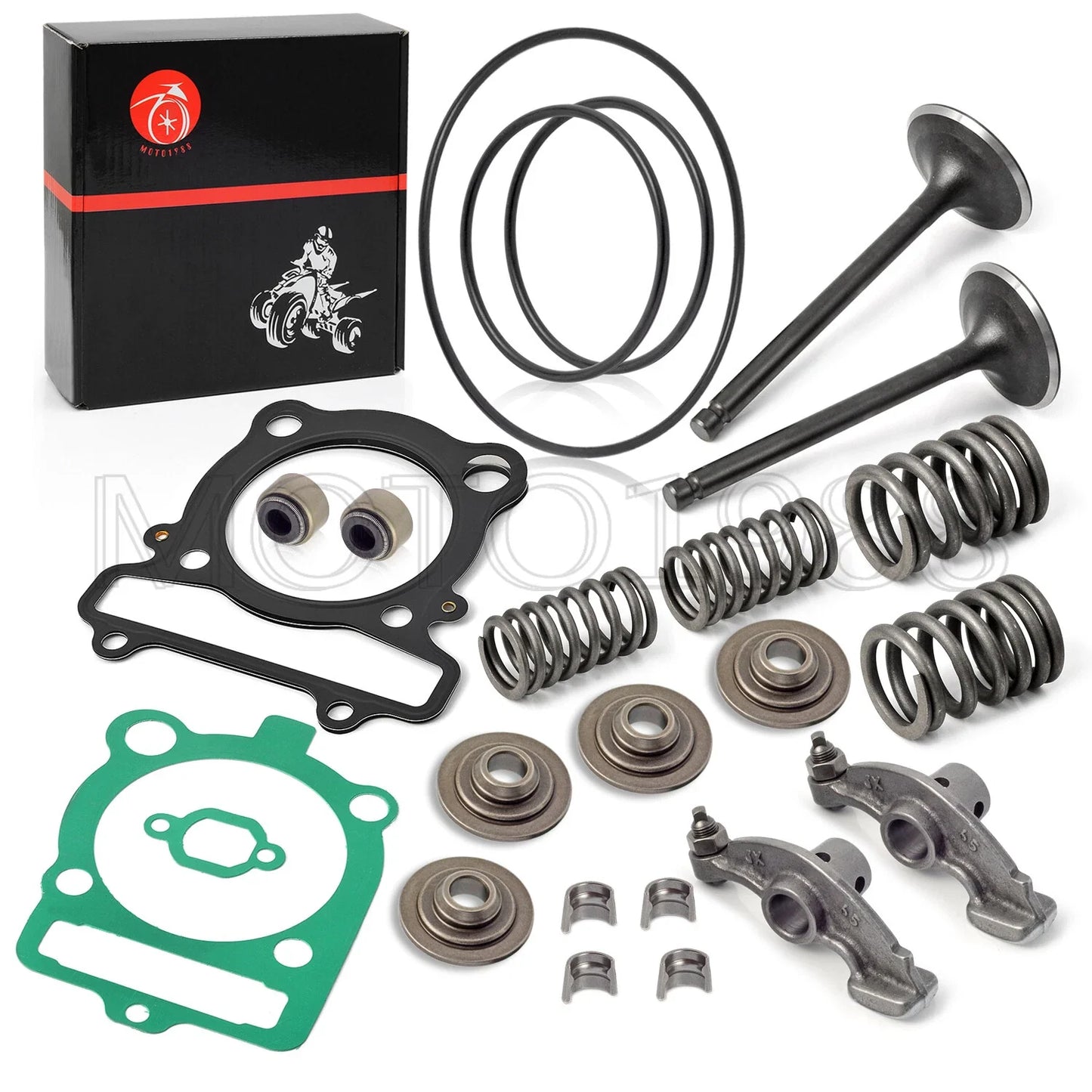 Rocker Arm & Intake Exhaust Valve Kit for YAMAHA Big Bear 400 (2001–2012)