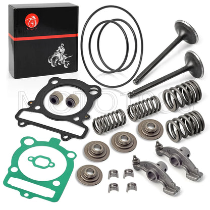 Rocker Arm & Intake Exhaust Valve Kit for YAMAHA Big Bear 400 (2001–2012)
